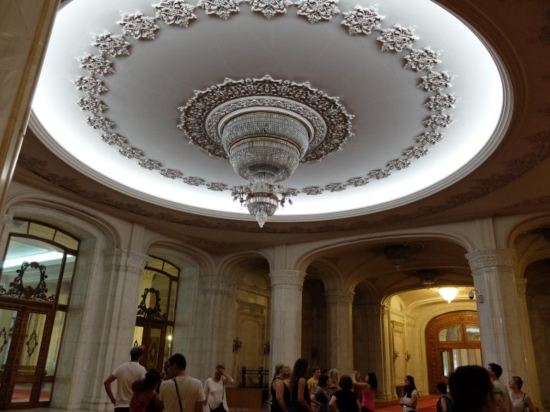 Bukareszt. dom Ludu, wnętrza