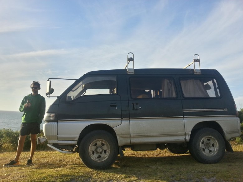 J i pożyczony kamper