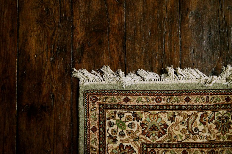 Stara, autentyczna drewniana podłoga