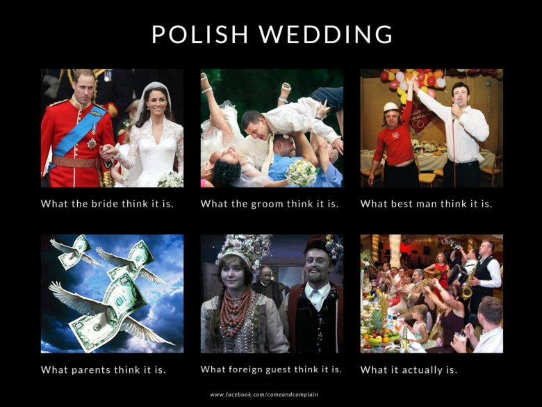 Polish wedding - stereotypy