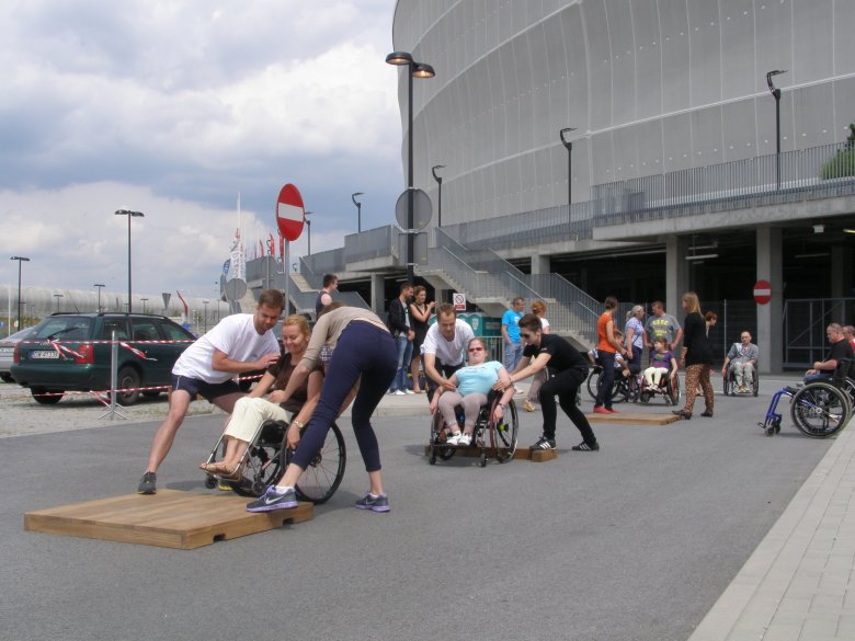 "Stereotypożercy", akcje Fundacji Bene Facta na Stadionie Wrocław