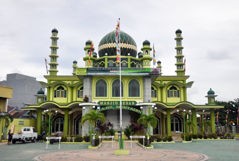 Meczet na indonezyjskim Boreno