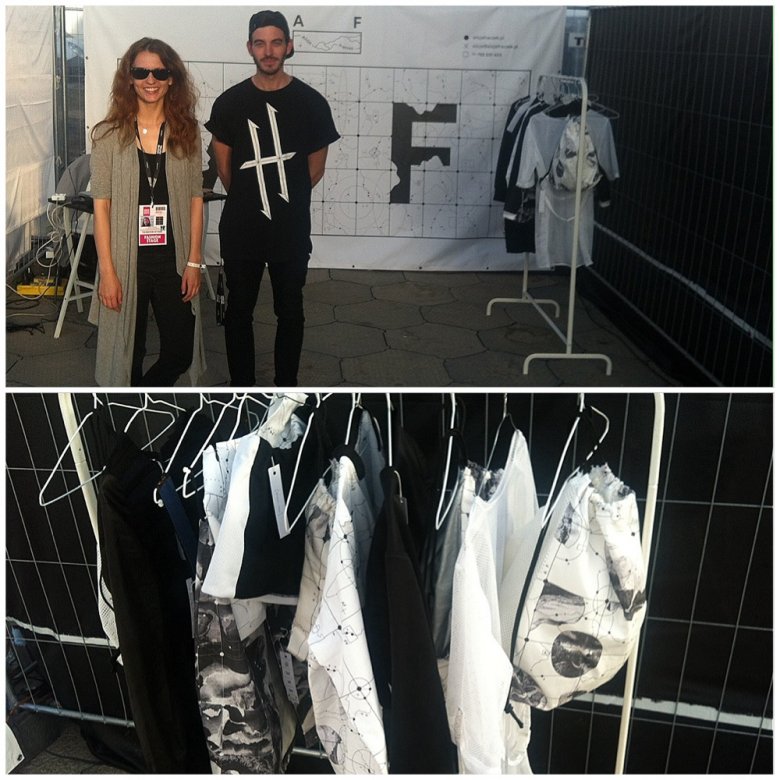 Alicja Frątczak i jej stoisko