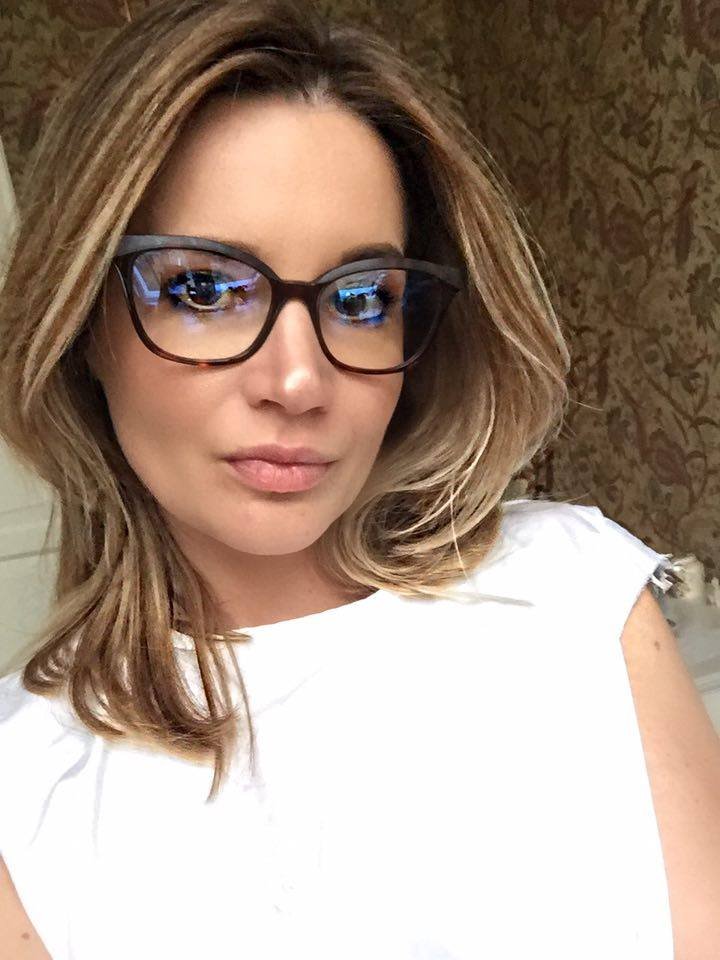 Kate Boss w okularach Caroline Abram