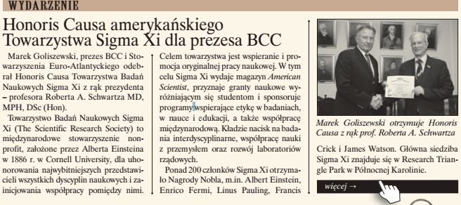 Elektroniczna Gazeta BCC, wrzesień 2014