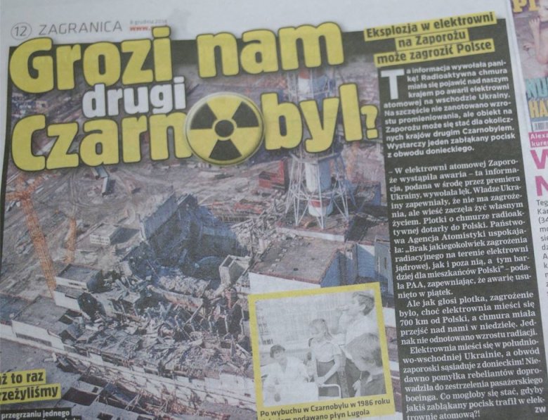 "Analiza zagrożenia" autorstwa redakcji Super Expressu.