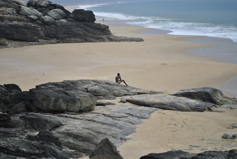 Wybrzeże Morza Arabskiego, okolice Vizhinjam i Kovalam, Indie