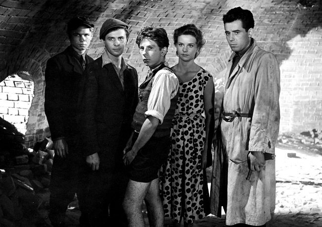 Kotys, Łomnicki, Polański, Modrzyńska i Janczar w "Pokoleniu"