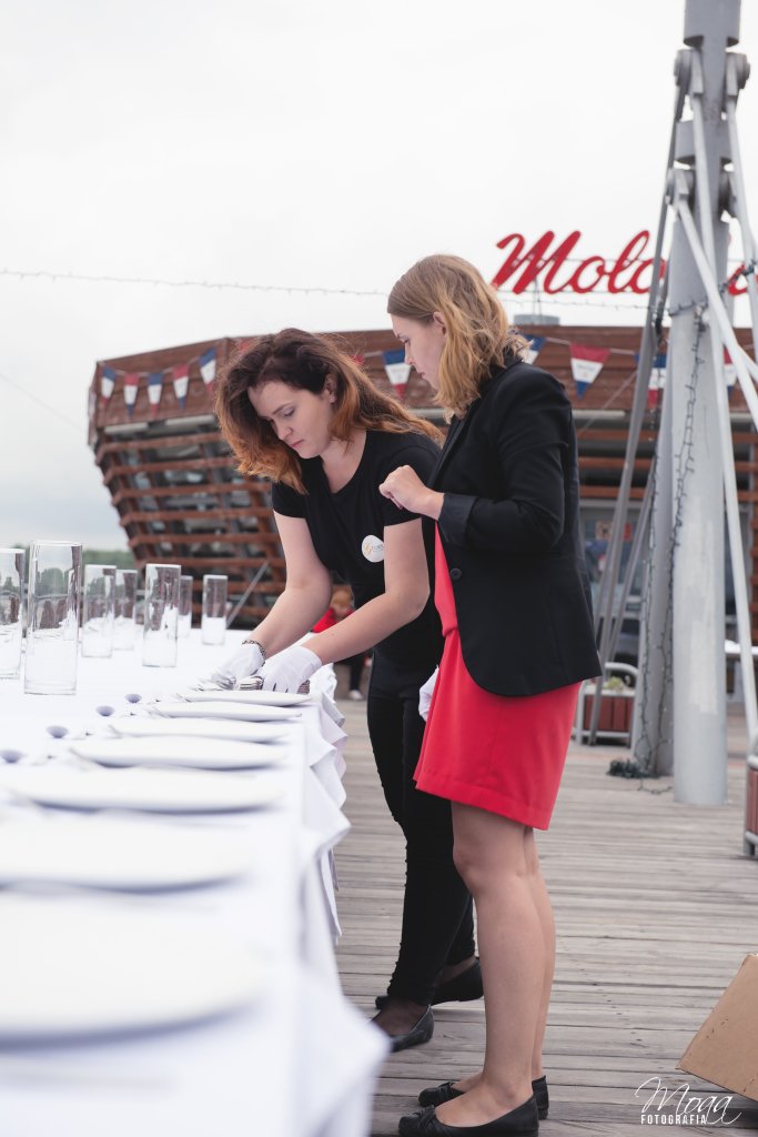 Przygotowania do scen weselnych w Płocku