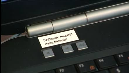 Laptop Donalda Tuska podczas gdy był premierem