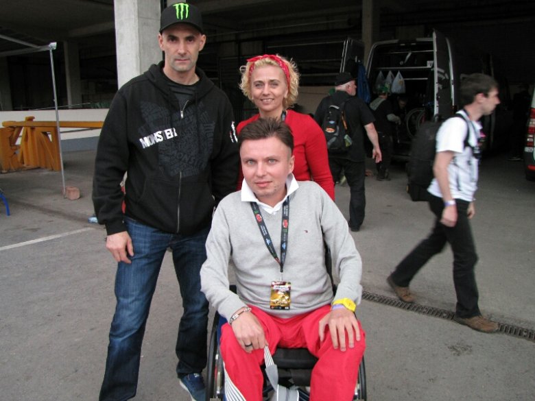 Po ostatnim występie w Speedway Grand Prix Wielkiej Brytanii w Cardiff z Tomaszem Gollobem