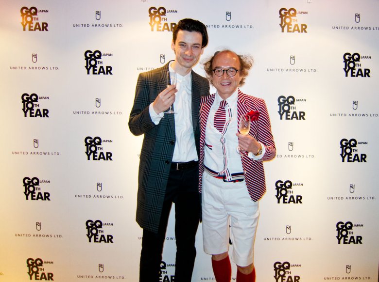 Ja z niezwykle oryginalnym red. nacz GQ - Masafumi Suzuki