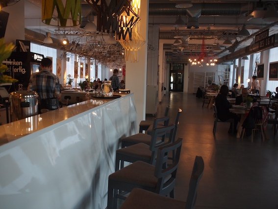 Wnętrze restauracji Concordia Design.