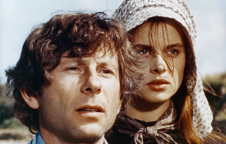 Roman Polański z Nastassją Kinski na planie "Tess"