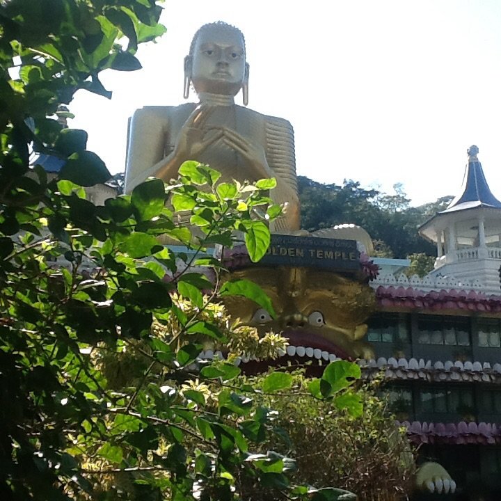 Budda w Damballa, Sri Lanka