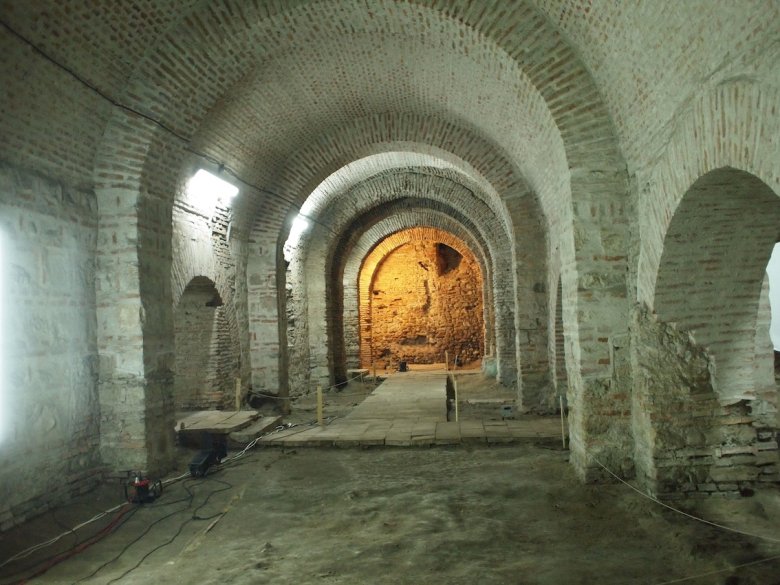 Ruiny pałacu Vlada.