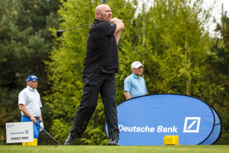 Szymon Ziółkowski podczas turnieju Deutsche Bank Polish Masters