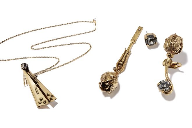 Krzyż Sanctuary i kolczyki Rebel Heart od Monica di Creddo