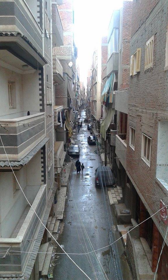 ulica w przemysłowym mieście Mahalla