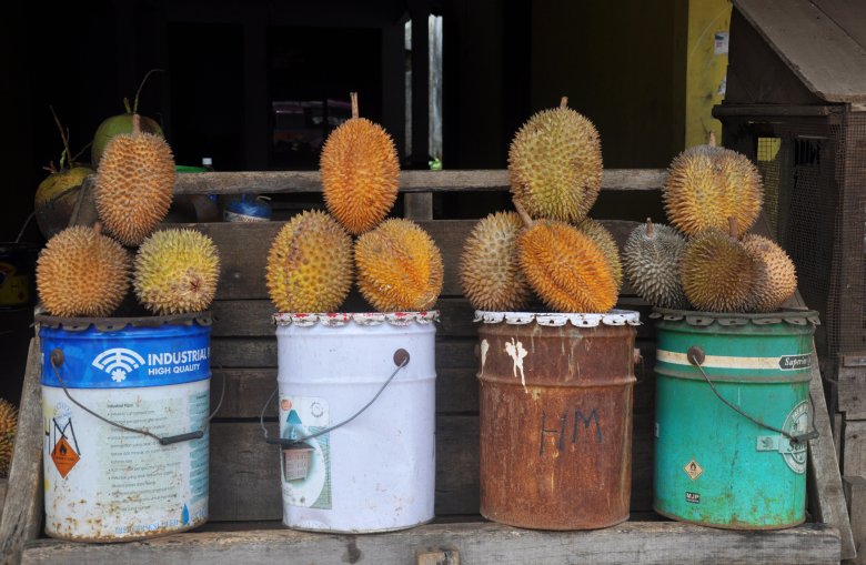 Stoisko durianowe