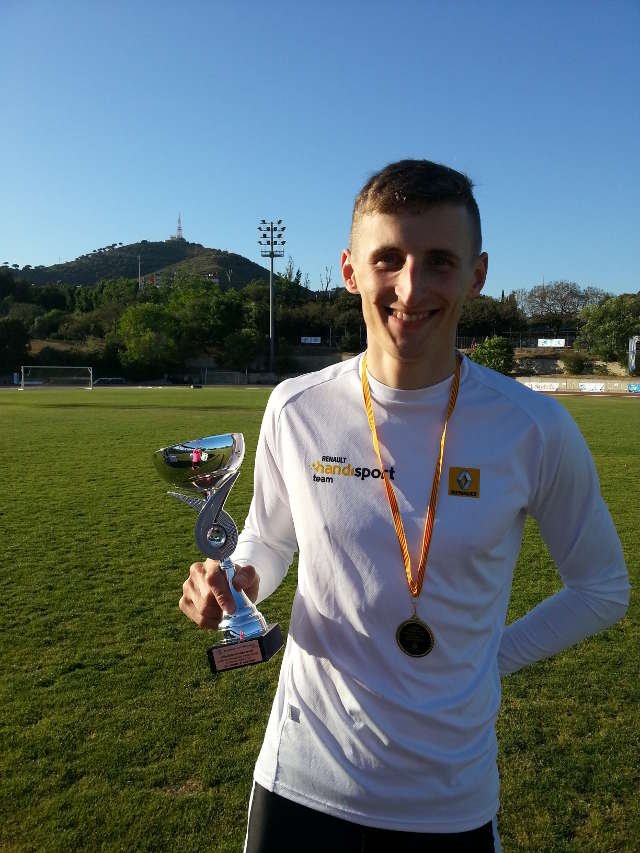 Maciej Lepiato, stypendysta Renault Handisport Team.