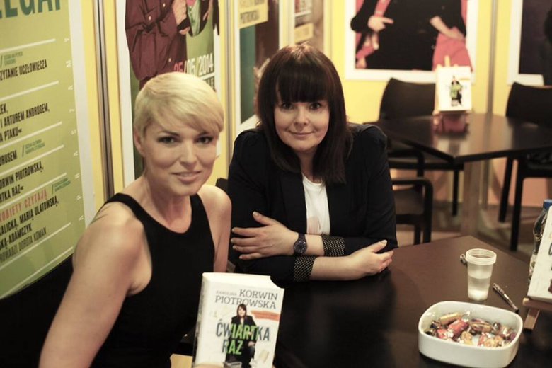 Karolina Korwin Piotrowska oraz Ilona Felicjańska