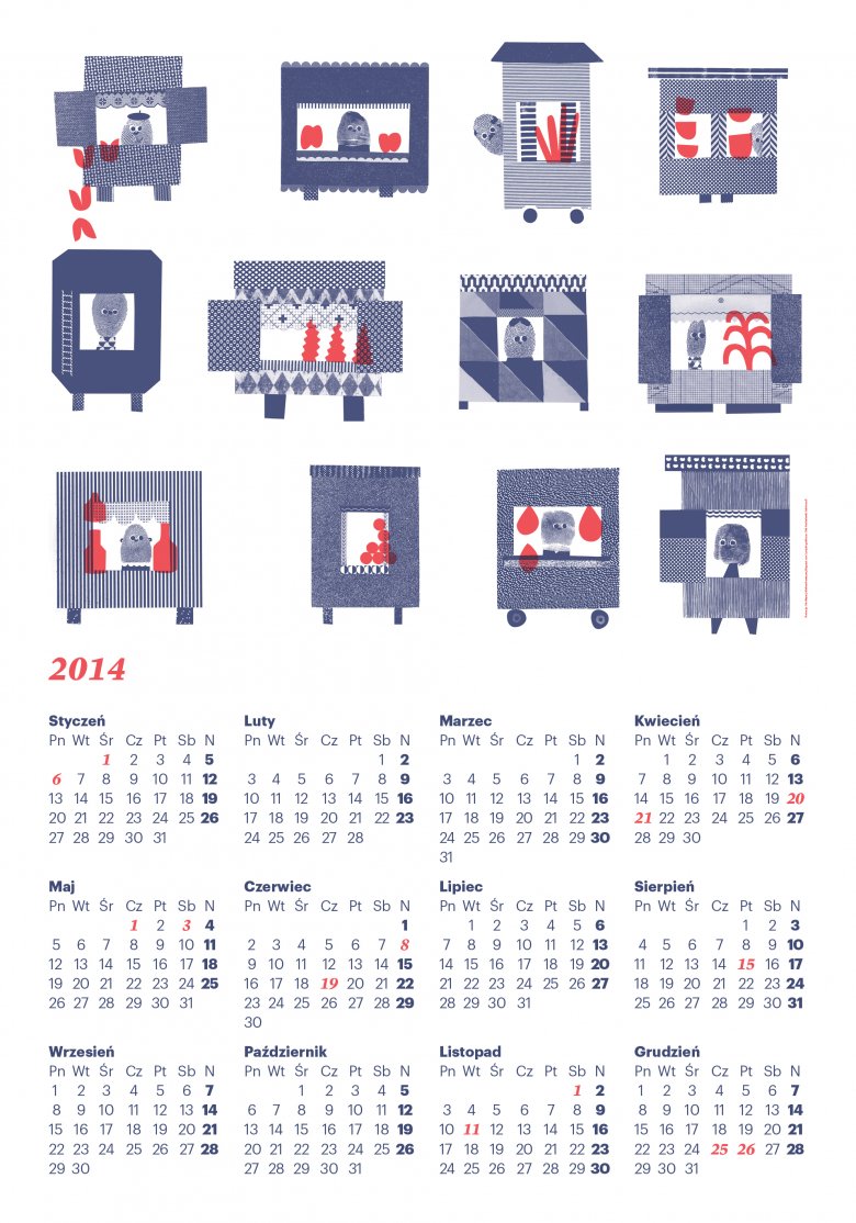 Zwykłe życie, Kalendarz