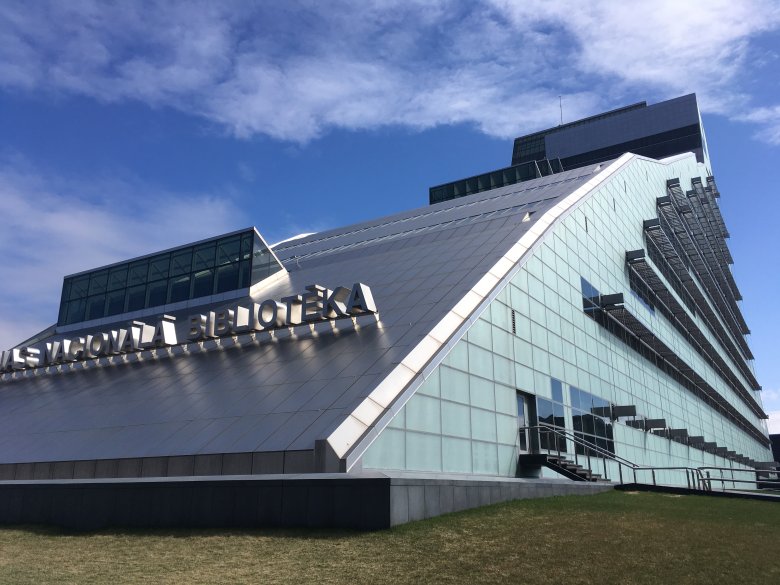 Biblioteka Narodowa w Rydze.