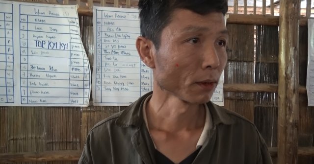 Sweden. Birmańczyk żyjący w obozie dla uchodźców na terenie Tajlandii