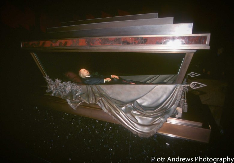 Mumia Lenina w Mauzoleum.