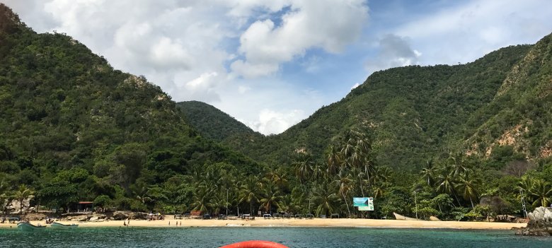 Plaża w okolicy Choroni, Wenezuela