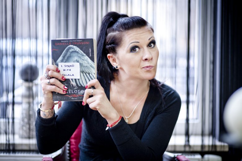 Zdjęcie z kampanii Dziewczynka z książką