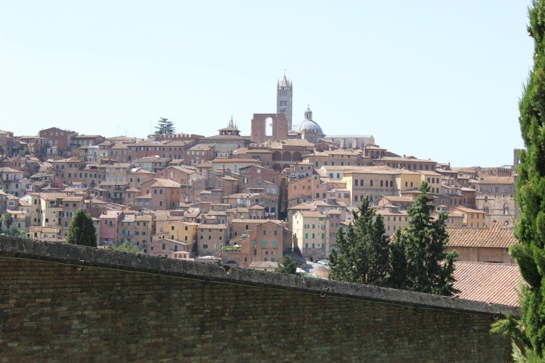 Panorama antycznej Sieny