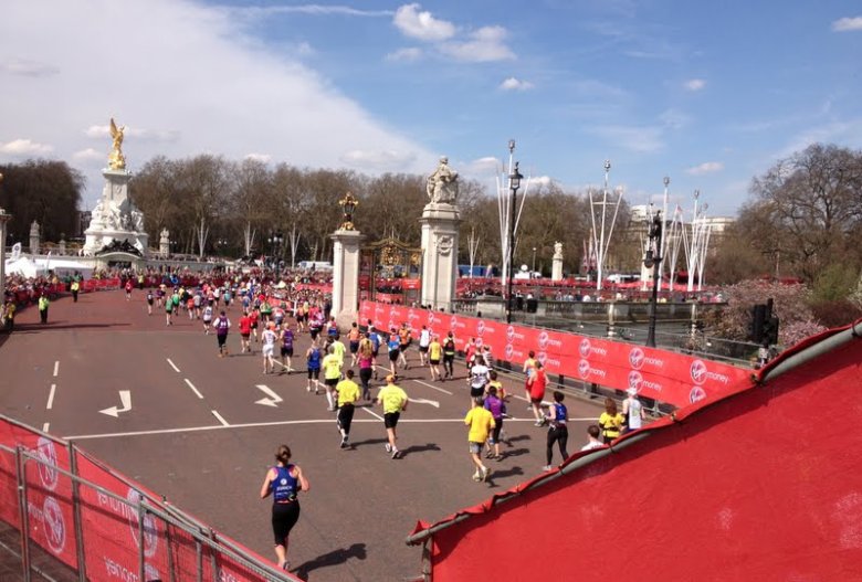 Maraton w Londynie - zaraz meta