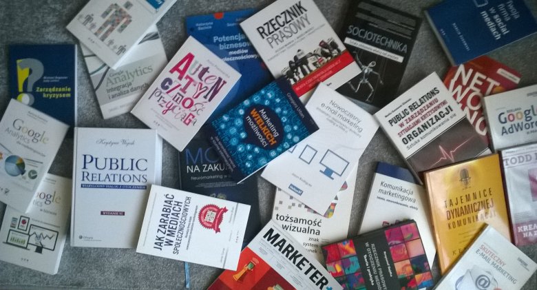 Książki poświęcone tematyce marketingu i pr