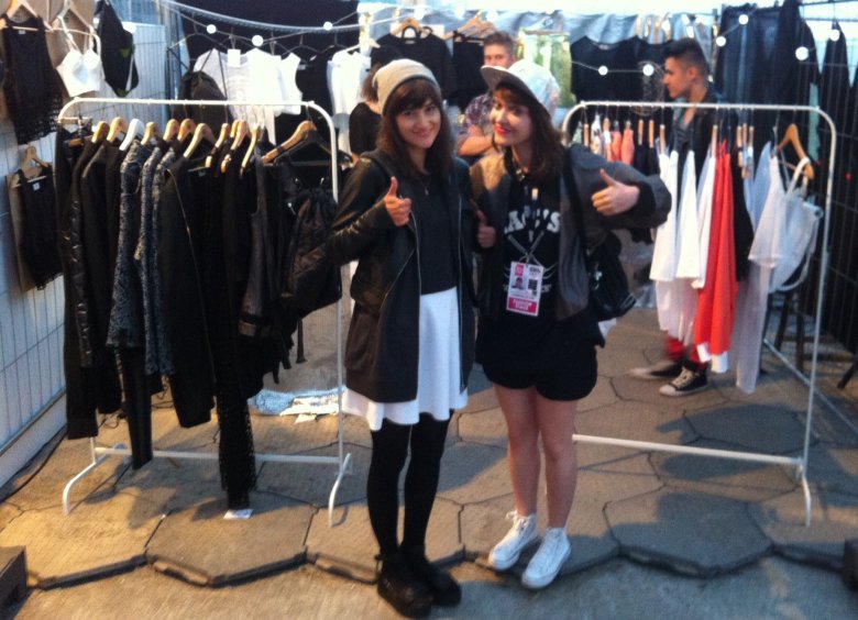 duet Sowik Matyga i ich stoisko