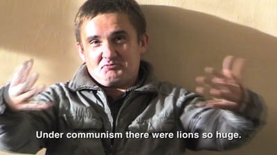 Zuzanna Janin, KLAUDEK. Historia Świecia / KLAUDEK. The History of Świecie, 2010-2012, video powstało w czasie warsztatów z młodzieża w Świeciu w ramach projektu Przebudzenie.