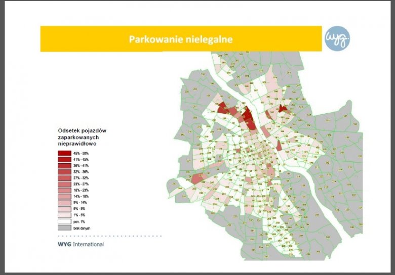 Raport "Kierunki realizacji polityki parkingowej na obszarze
miasta stołecznego Warszawy do roku 2035"