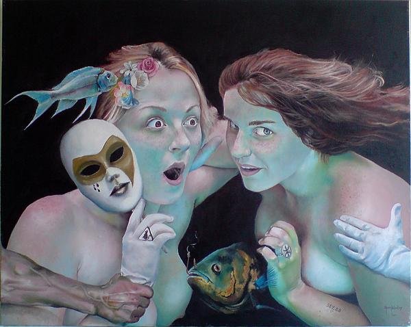 Arion Khedhiry : Conspiracy and Paranoia, olej, 2011