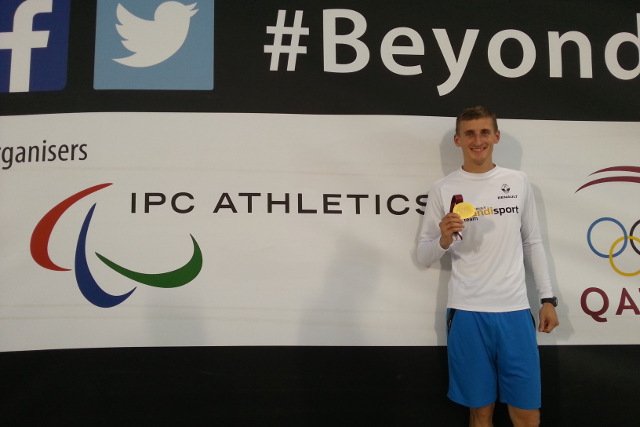 Maciej Lepiato stypendysta Renault Handisport Team