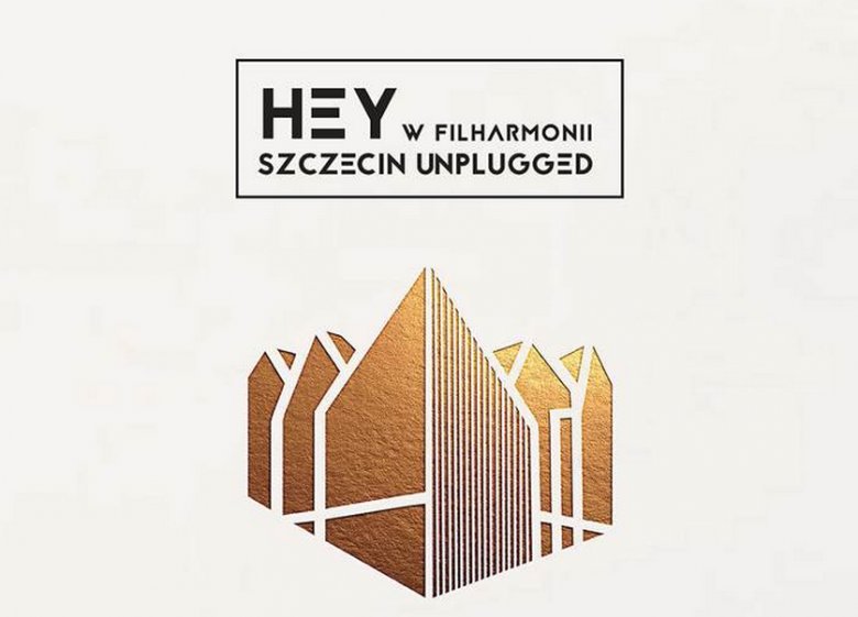 Budynek nagrodzonej prestiżową nagrodą architektoniczną im. Miesa van der Rohe Filharmonii w Szczecinie na okładce płyty zespołu HEY