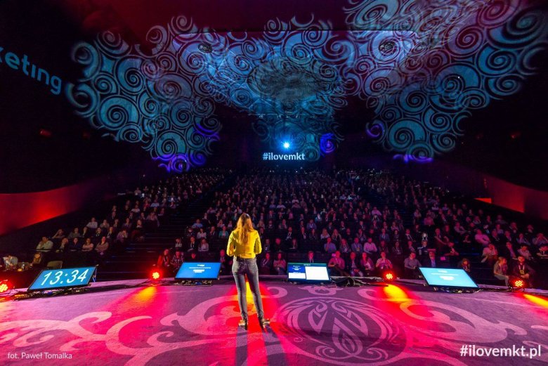 Katarzyna Granops-Szkoda podczas konferencji I Love Marketing