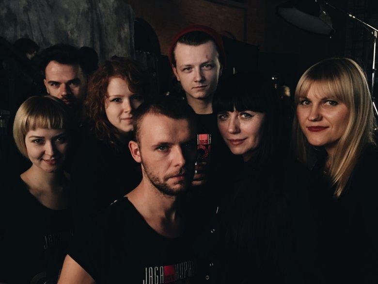 Zespół pracujący przy pokazie Tomasza Ossolińskiego