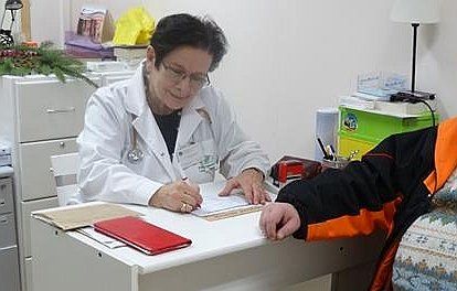 Dr Monika M. z pacjentem