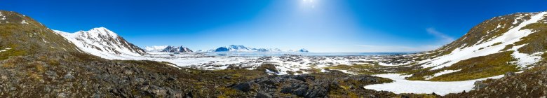 Widok na fiord Hornsund