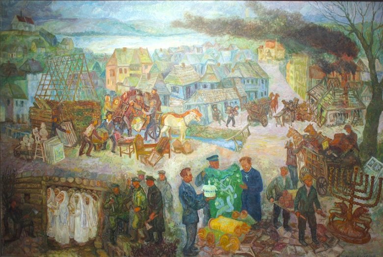 Jeden z kontrowersyjnych obrazów Chaima Goldberga