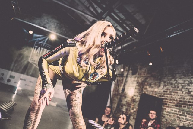 Cropp Wrocław Tattoo Konwent 2014 / pokaz Lucky Hell