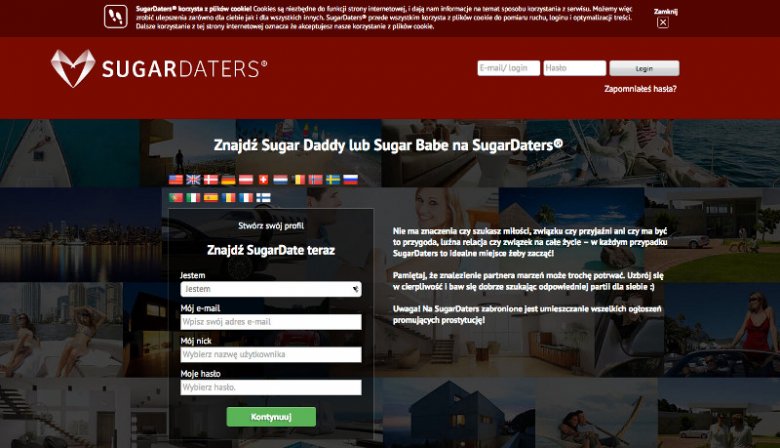 Serwis randkowy Sugar Daddies
