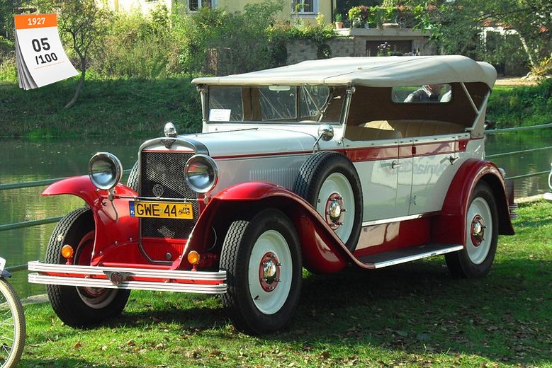 Pierwszy polski samochód CWS T1 powstał w 1927 roku